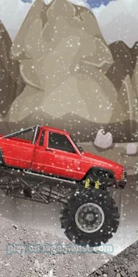  Monster Truck Wheels Winter Snow Racing unblocked
