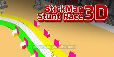  StickMan Stunt Race 3D 