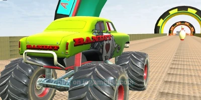  Monster Truck Stunt Arena unblocked