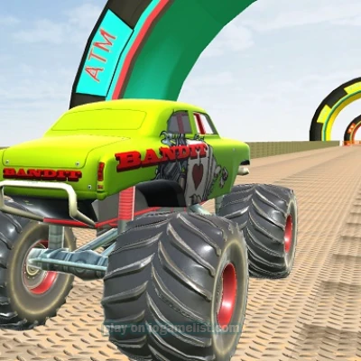  Monster Truck Stunt Arena unblocked
