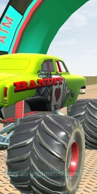  Monster Truck Stunt Arena unblocked